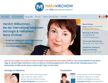 Tablet Screenshot of maria-virchow.de